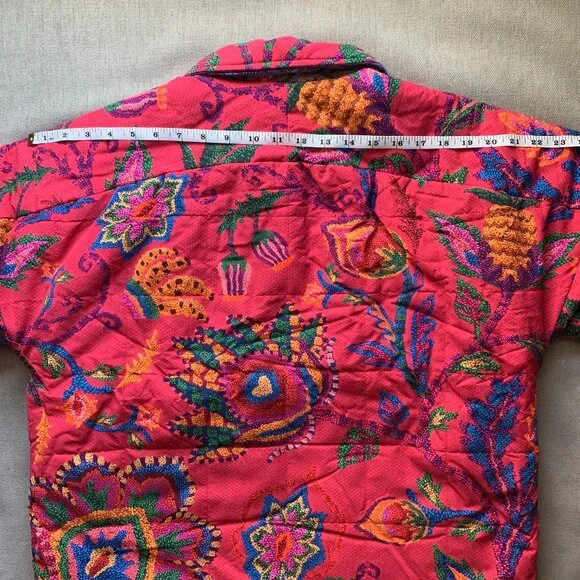 Farm Rio Mixed Prints Tapestry Reversible Jacket - Picture 12 of 15